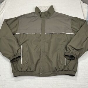 Vintage Mens Gemini Sport Coat 2XLT‎ 3201-95 950414 Green Brown Neutral Jacket